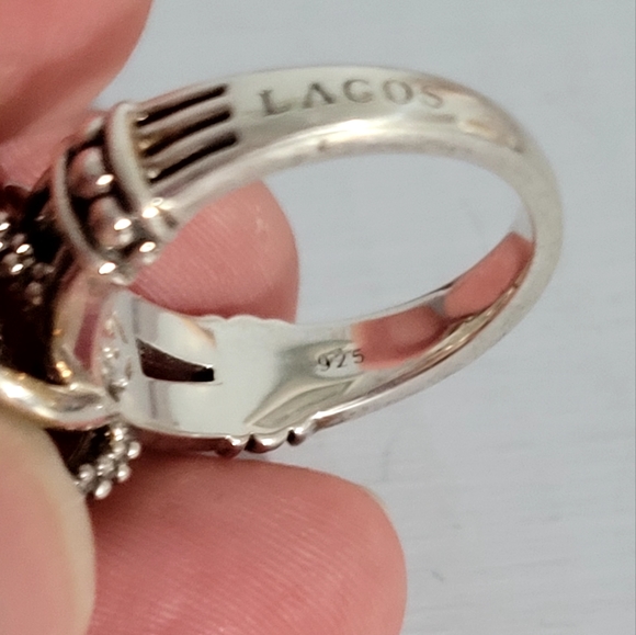 LAGOS Sterling Silver Love Knot Ring 6 - Picture 6 of 12